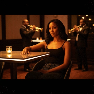 Happy family dining together in a brightly lit restaurant, parents and children smiling